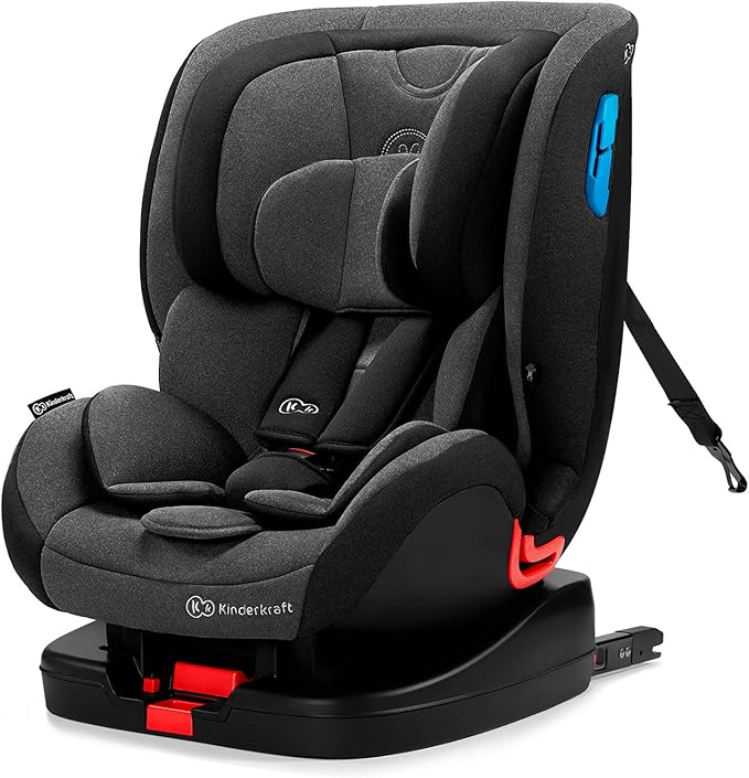 Kinderkraft Isofix Vado Car Seat, Group 0+/1/2, H-Guard, Black