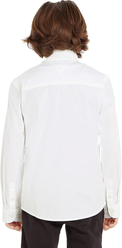 Tommy Hilfiger Boys Comfortable Fit Long Sleeve Shirt