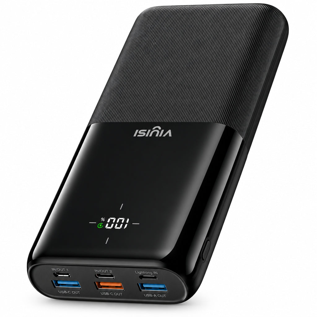 VIYISI G3015 Power Bank 30000mAh 22.5W USB-C Portable Charger
