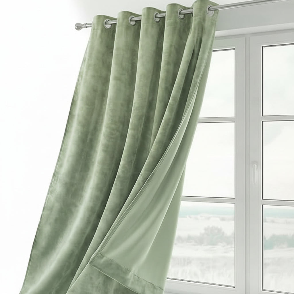 Brilliant Sami Eyelet Curtain – 140 x 245 cm