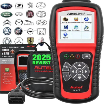 Autel AL519 OBD2 Scanner – Professional Car Diagnostic Code Reader - Gomix Brands Outlet
