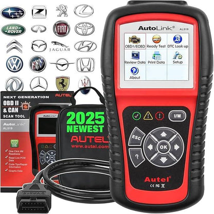 Autel AL519 OBD2 Scanner – Professional Car Diagnostic Code Reader - Gomix Brands Outlet