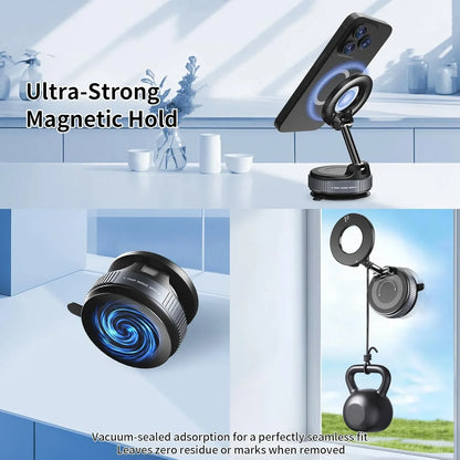 TONEOF 360° Rotatable Magnetic Car Phone Stand with Vacuum Suction - Gomix Brands Outlet