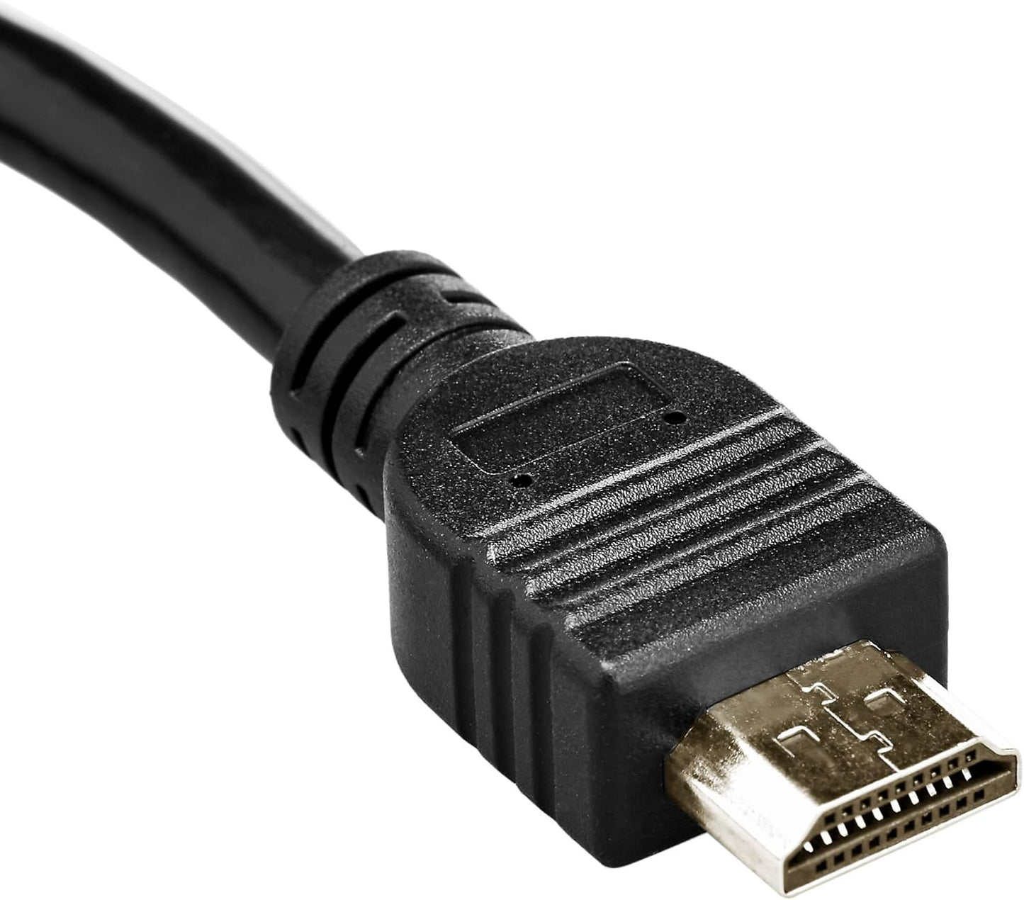 Amazon Basics 3 Port HDMI Switch with Pigtail Cable Black