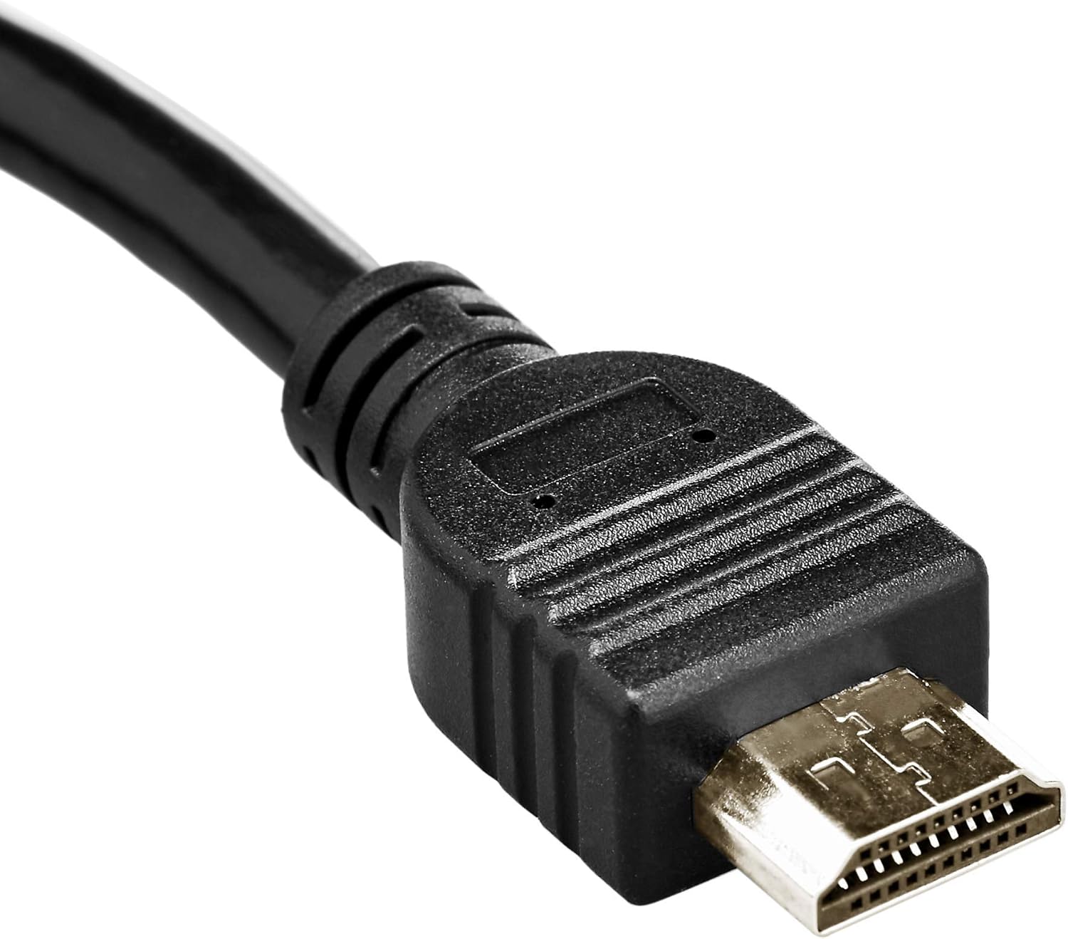 Amazon Basics 3 Port HDMI Switch with Pigtail Cable Black