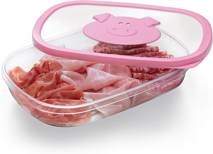 Snips Pink 1.5L Food Saver Container with Airtight Lid