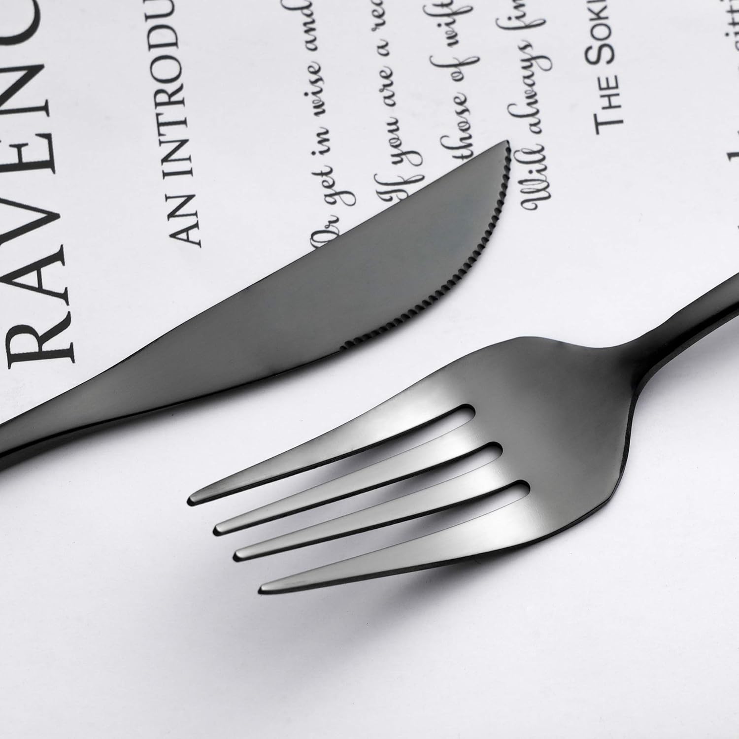 COPOTI 24-Piece Stainless Steel Cutlery Set for 6