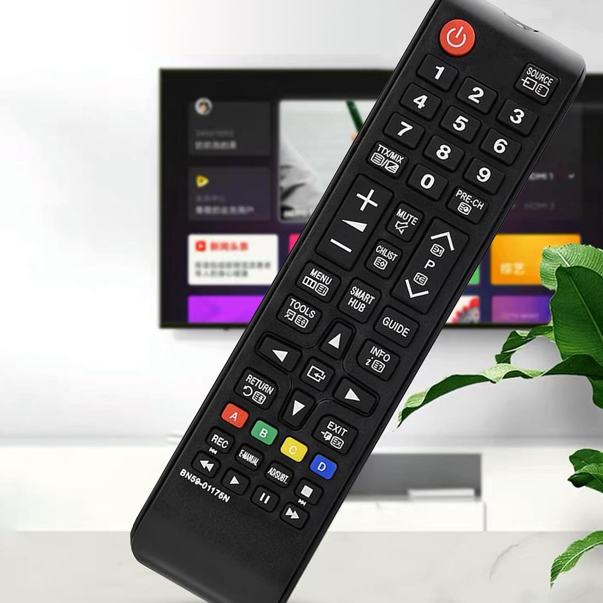 BN59-01175N Universal Remote Control for Smart LCD LED TV Black