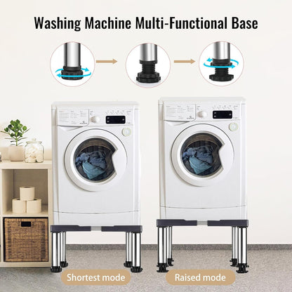KALEDE Adjustable Washing Machine Stand, 4 Strong Feet, 200 kg Load