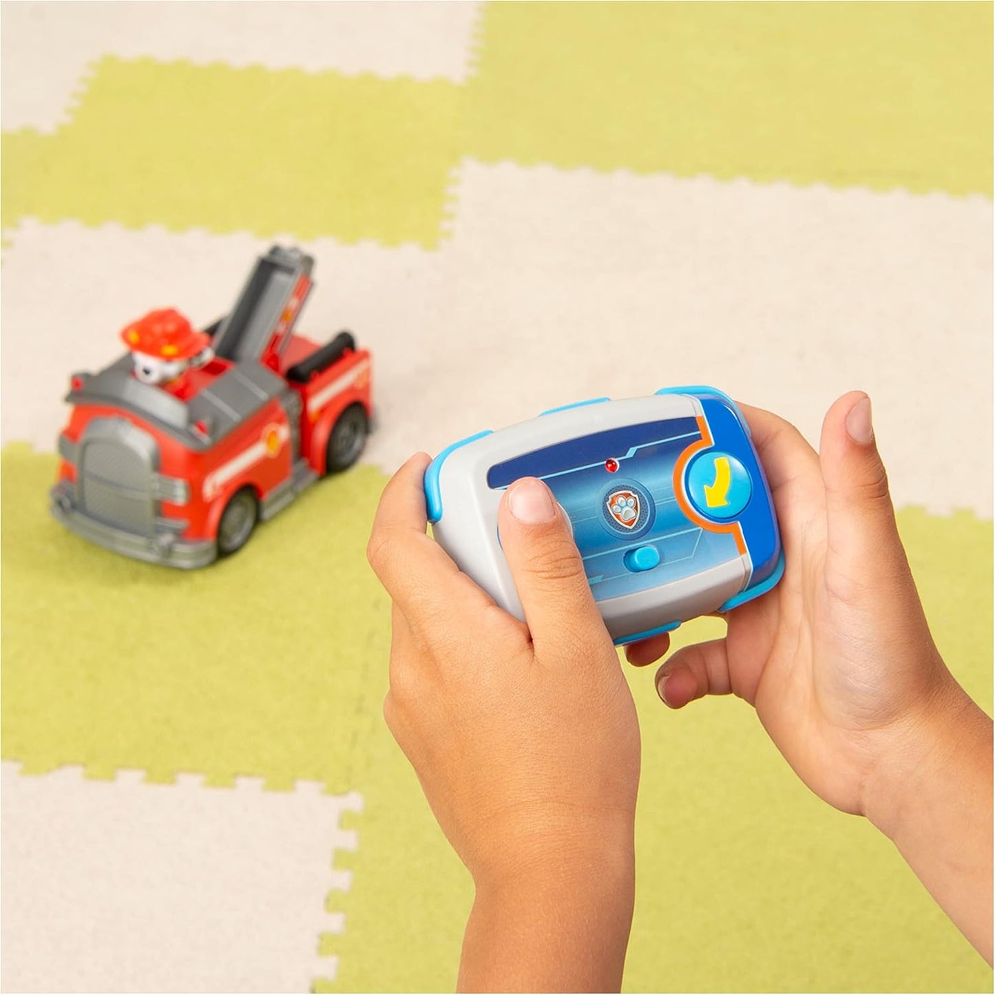 Paw Patrol Marshall Remote Fire Engine Toy with Batteries