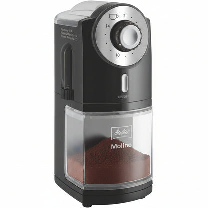 Melitta Molino Electric Coffee Grinder 100W Black