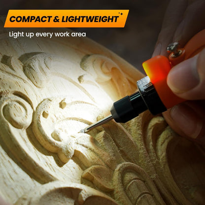 HARDELL 5‑Speed Mini Cordless Rotary Tool with 69‑Piece USB Kit