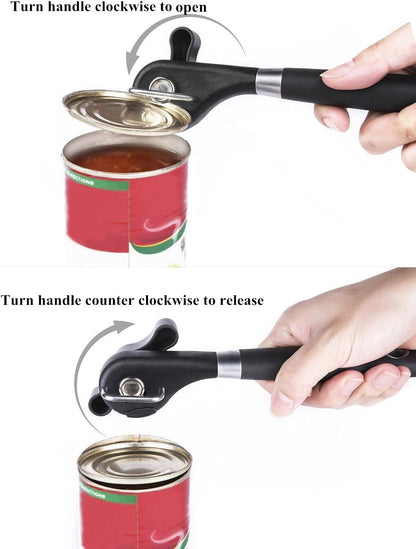 Iheyfill CAN-123 Manual Safety Can Opener Black