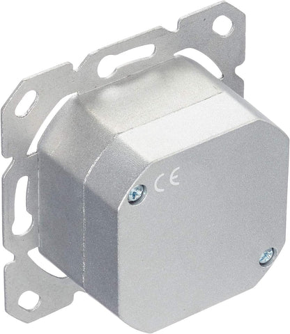 Rutec KCAT6RL/E CAT6 Universal Data Socket 2 x 45° Grey