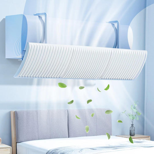 Adjustable Air Conditioner Wind Deflector for Wall-Mounted Units