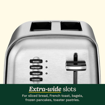 Cuisinart Metal Classic 2-Slice Toaster Brushed Stainless Finish