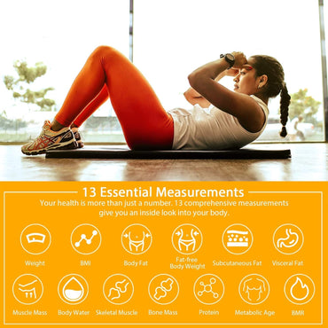 Healthkeep Smart Body Fat Scale with Bluetooth and App