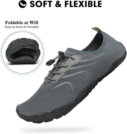 Mishansha Unisex Waterproof Swimming Shoes with Quick‑Dry Mesh Upper