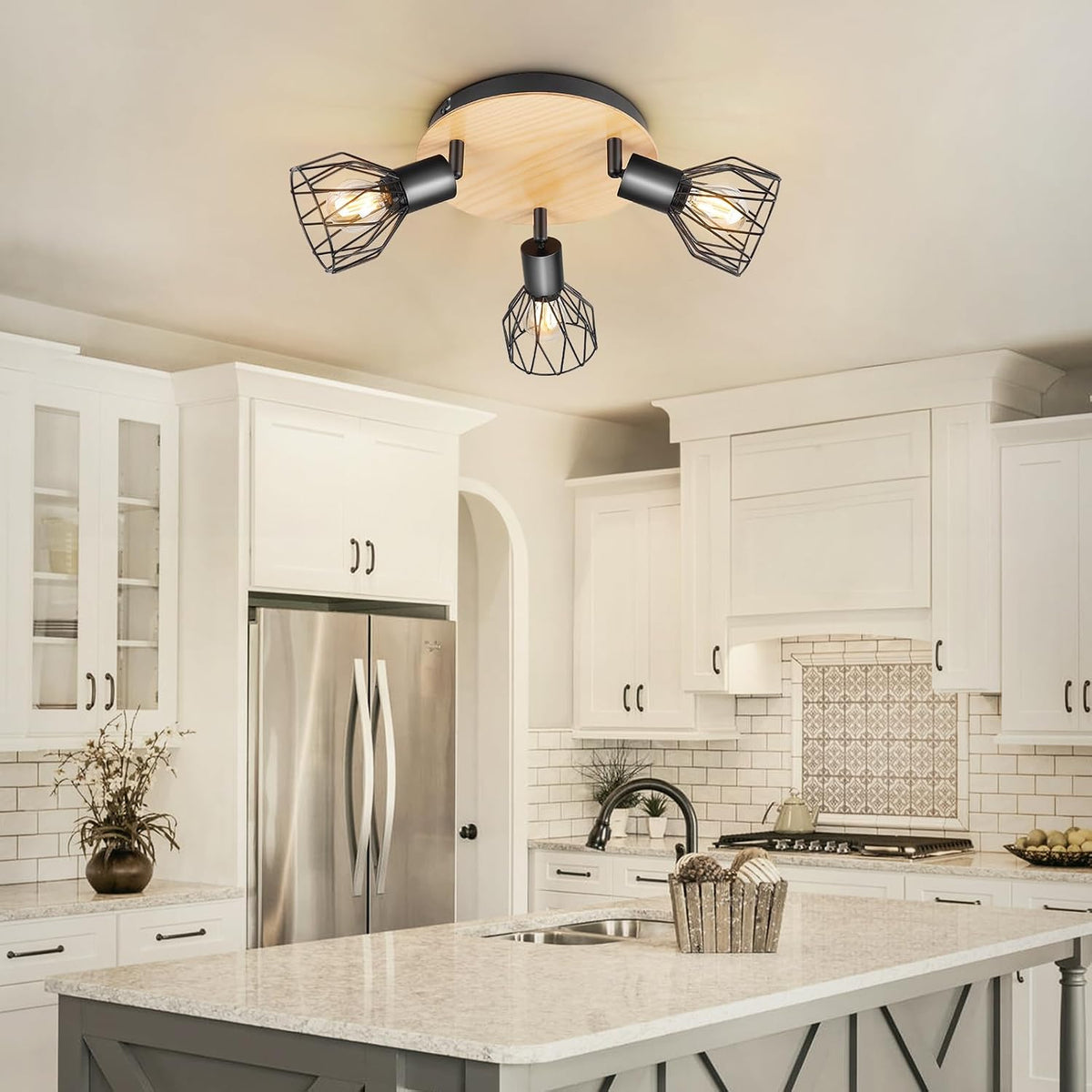 E14 LED Ceiling Light with Spotlights D0518