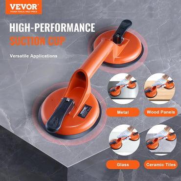 VEVOR 119mm Double Window Tile Suction Cup – 150kg Load