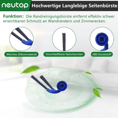 neutop Vacuum Cleaner Accessories for ECOVACS Deebot T30C 18 Pcs