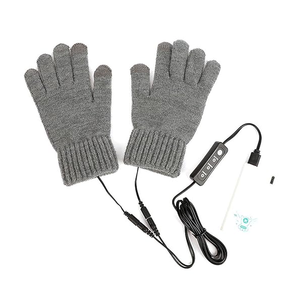 IVELECT USB Heating Gloves Electric Thermal Hand Warmer