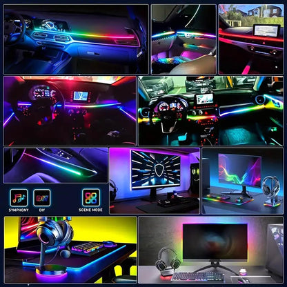 aakichi 110cm Car Ambient LED Strip Light K-4 LED DASHBOARD-1