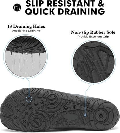 Mishansha Unisex Waterproof Swimming Shoes with Quick‑Dry Mesh Upper