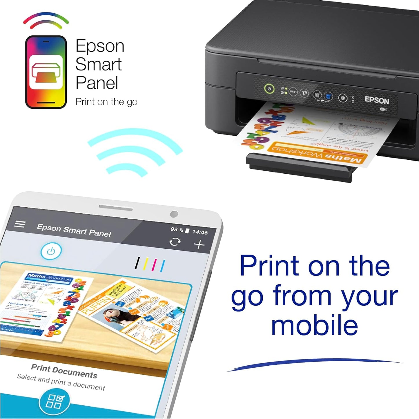 Epson XP-2200 Compact Wireless Home All-in-One Inkjet Printer