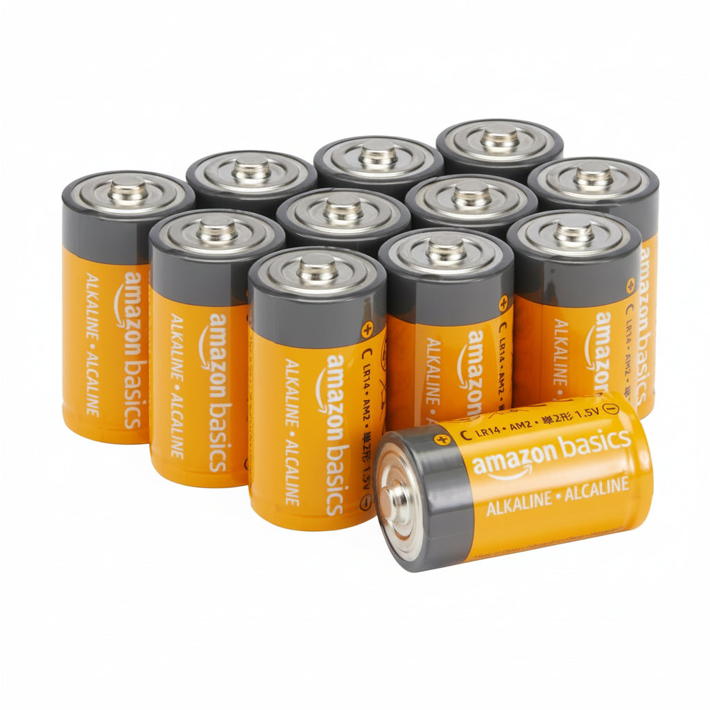 Amazon Basics C Cell Alkaline Batteries