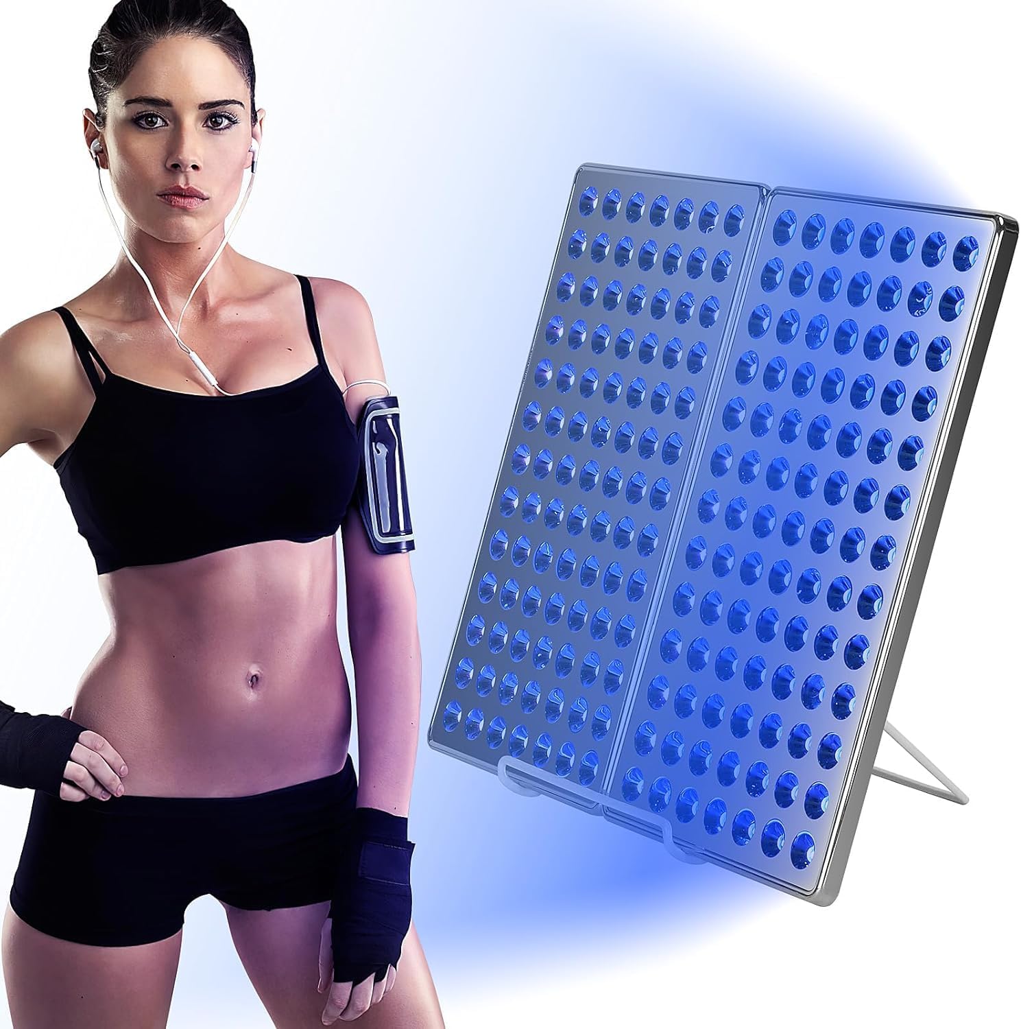 24W Foldable Home Tanning Lamp for Face and Body