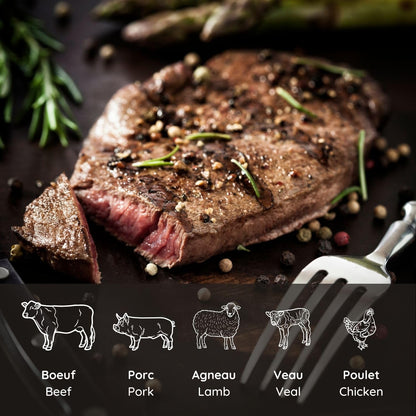 MASTRAD Thermo-Sonde M classic+ Precise Oven & Induction Cooking Thermometer