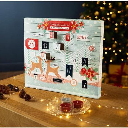 Yankee Candle Home Inspiration Advent Calendar with 24 Scented Tealights