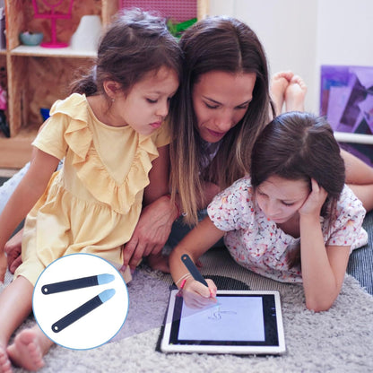 Kid-Friendly Stylus Pens with Anti-Loss Lanyard for Touchscreen – Blue