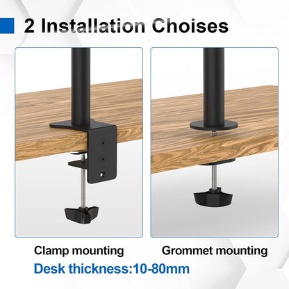 GRIFEMA GB2001-1 Single Monitor Arm for 13-32 Inch Screens Full Motion Adjustable