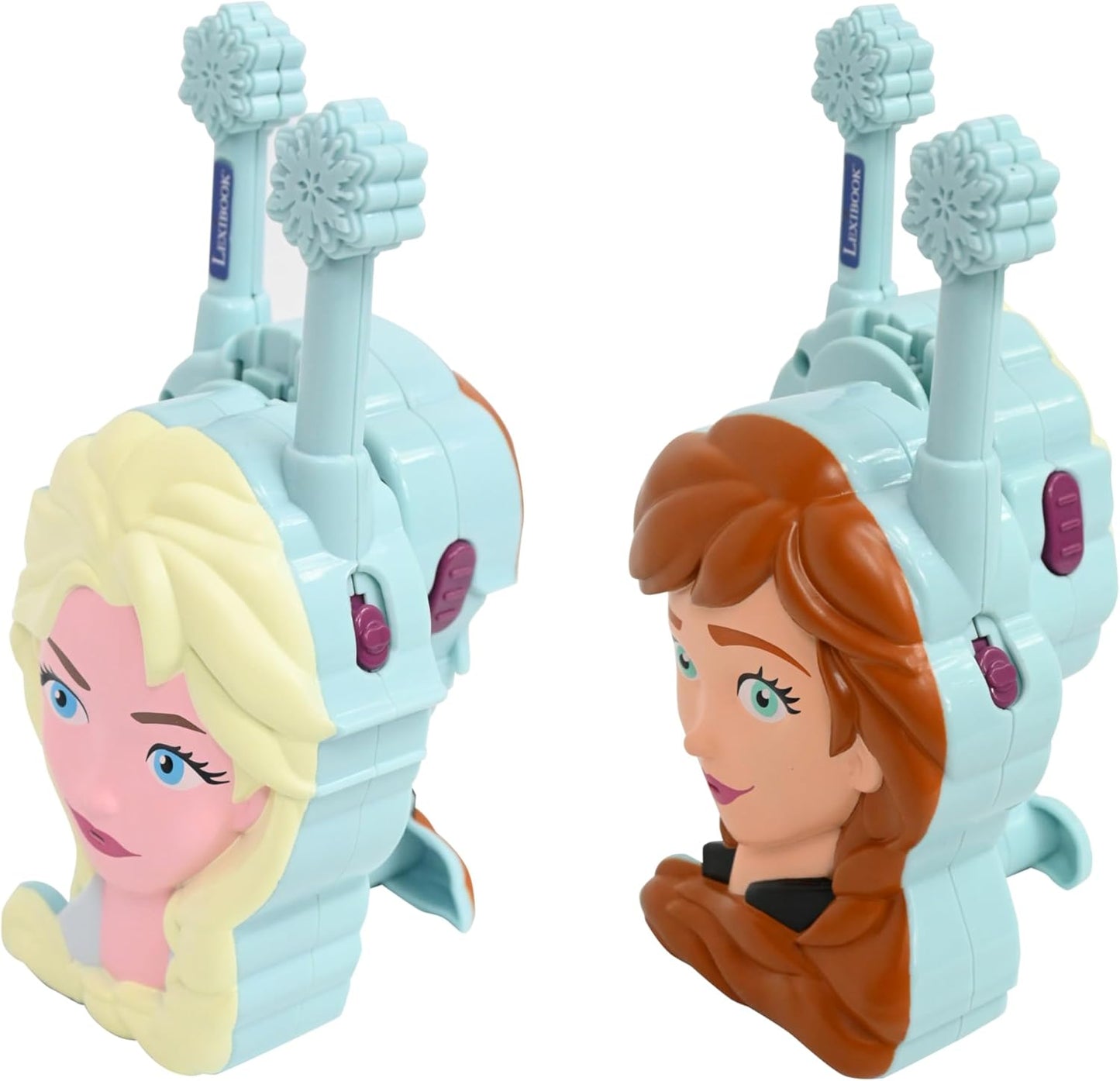 Lexibook Frozen 3D Walkie Talkies – 500m Range, 2 Channels, Blue
