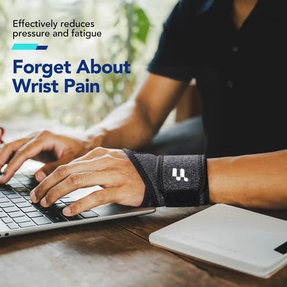 Premium Wrist Brace Pair: Soft Thumb Opening for Carpal Tunnel & Sprains - Gomix Brands Outlet