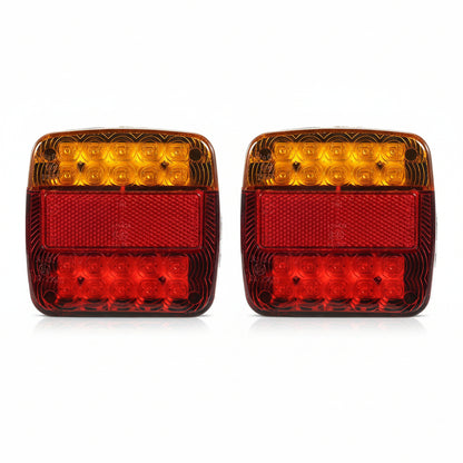 zolyet 12V Rear Stop Tail Indicator Lights 2 Pcs