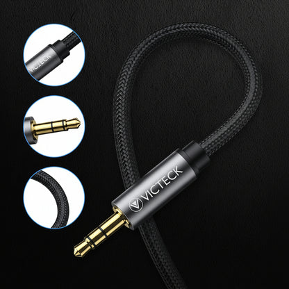 Victeck Headphone Extender Nylon Durable Audio Cable