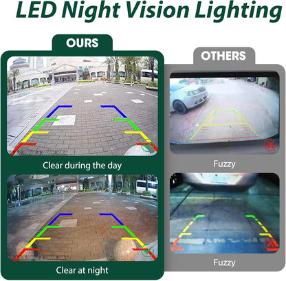 Tuwonwa SHEXIANGTOU-07 Car Backup Camera 12-LED