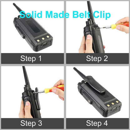 Retevis RT648 Waterproof Heavy-Duty Walkie Talkie for Construction