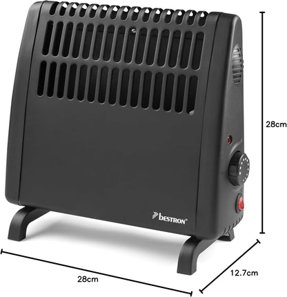 Bestron ABH401B Electric Frost Guard Heater 400W Black