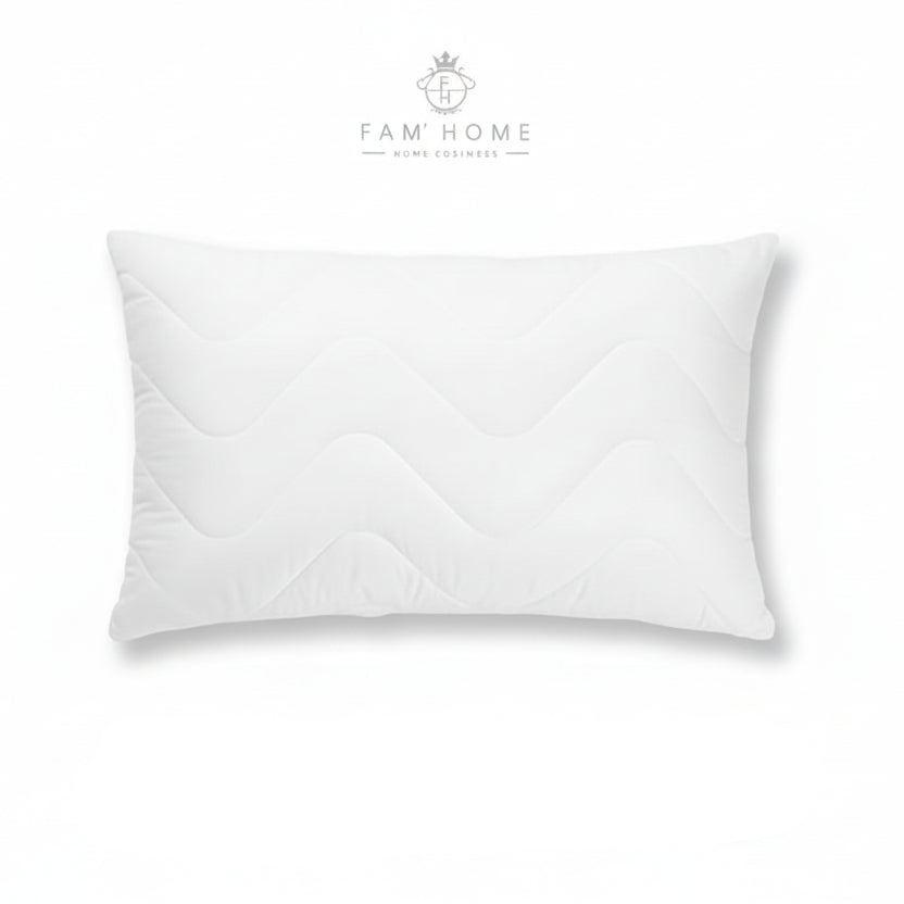 FAM HOME Soft Touch Quilted Pillow