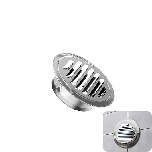 Premium Stainless Steel Vent Grilles with Insect Mesh, 4-Pack Round 4-Inch