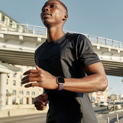 Maledan Braided Stretchy Band for Fitbit Versa 3 4 Sense 2