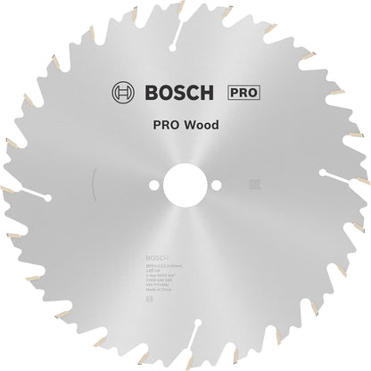 Bosch PRO Wood Circular Saw Blade: Precision Cutting for Softwood & Hardwood