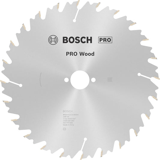 Bosch PRO Wood Circular Saw Blade: Precision Cutting for Softwood & Hardwood