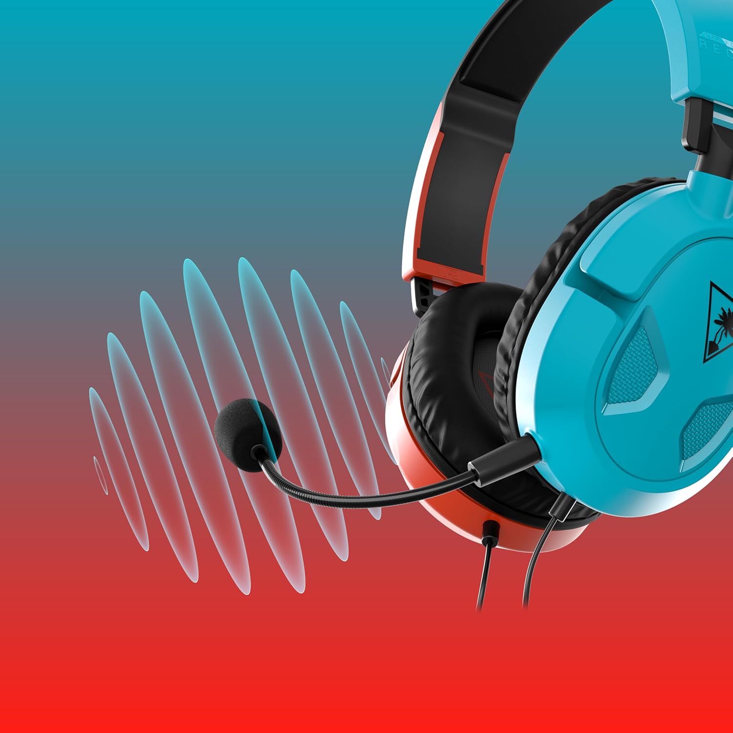 Turtle Beach Recon 50 Xbox Gaming Headset - Red and Blue