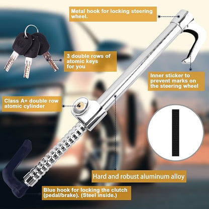 Turnart Steering Wheel Lock Anti-Theft Device 95 cm