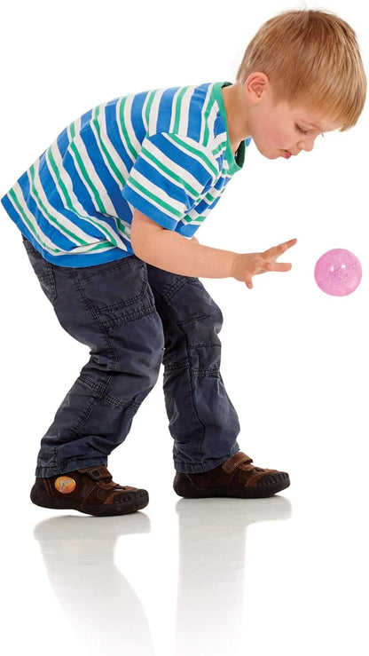 TickiT Sensory Rainbow Glitter Balls Set - 7 Water-Filled Bouncy Toys